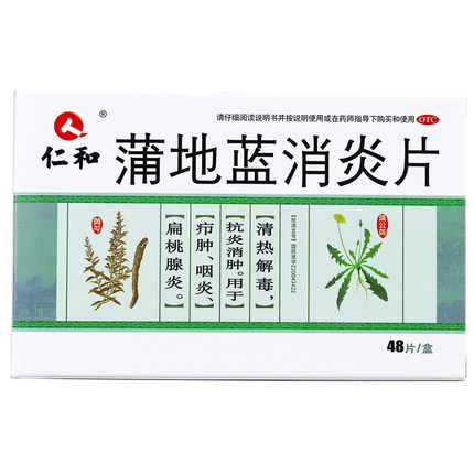 蒲地藍消炎片0.3g*48片